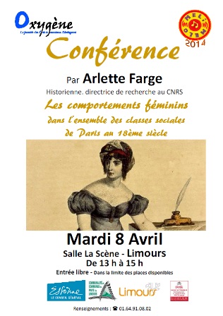 20140408 Conférence Arlette Farge